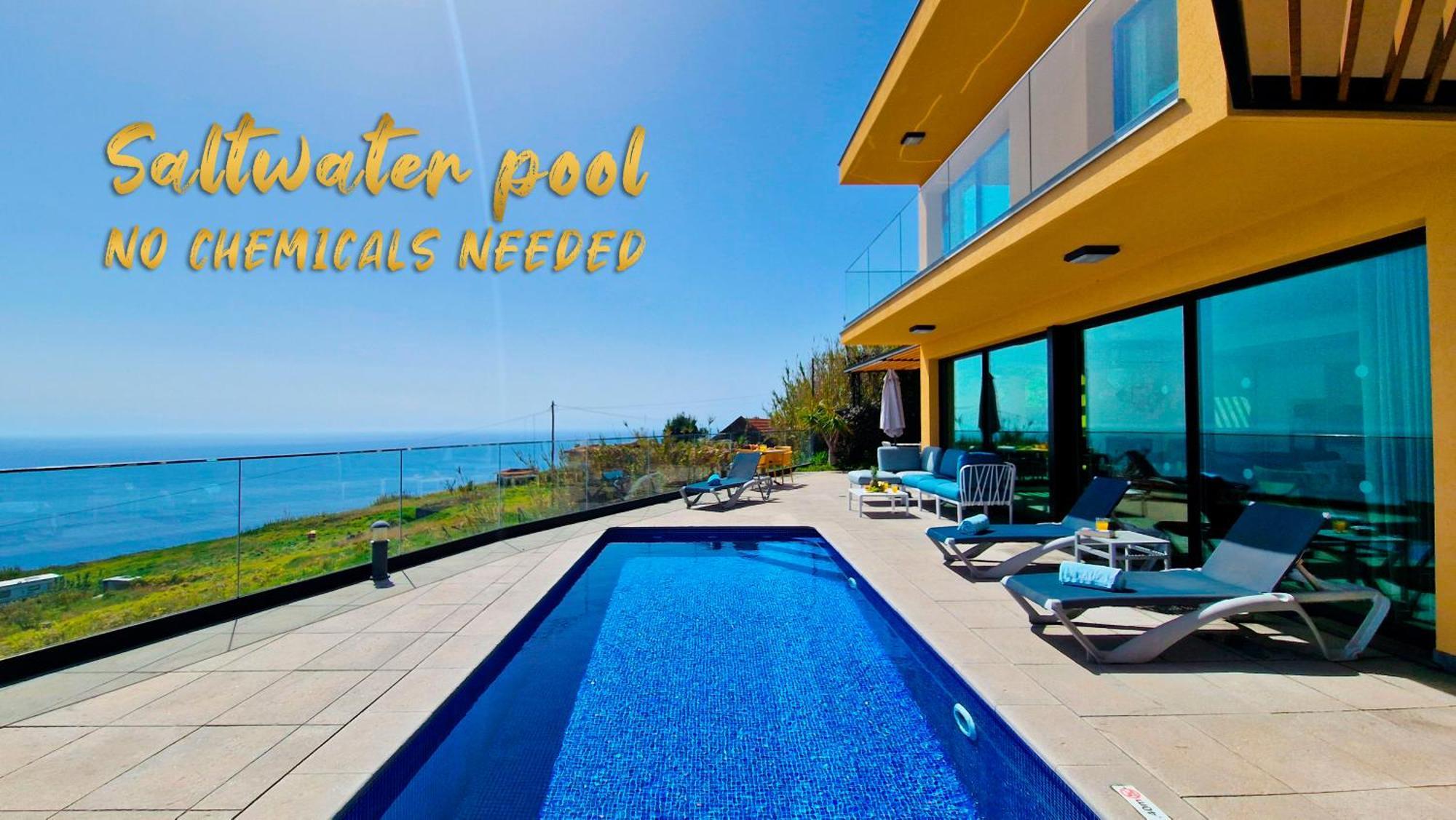 Eden Sun - A Modern Luxury Villa With A Panoramic View Prazeres Eksteriør bilde