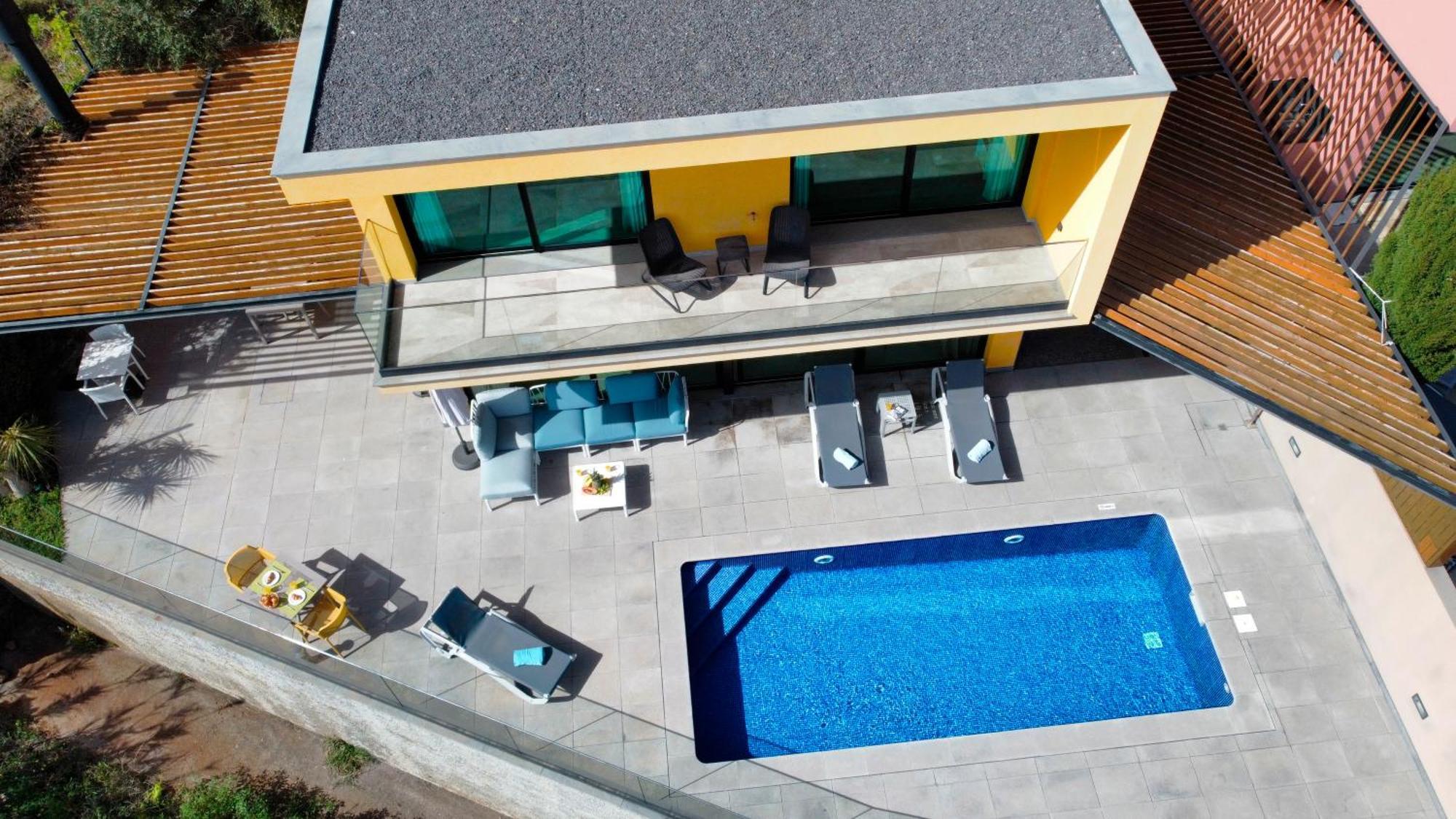 Eden Sun - A Modern Luxury Villa With A Panoramic View Prazeres Eksteriør bilde
