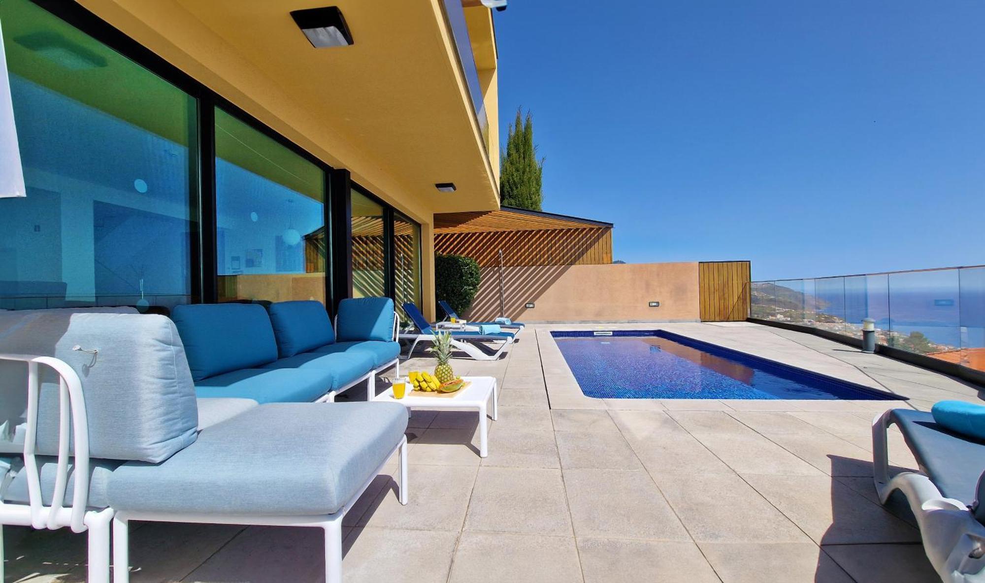 Eden Sun - A Modern Luxury Villa With A Panoramic View Prazeres Eksteriør bilde