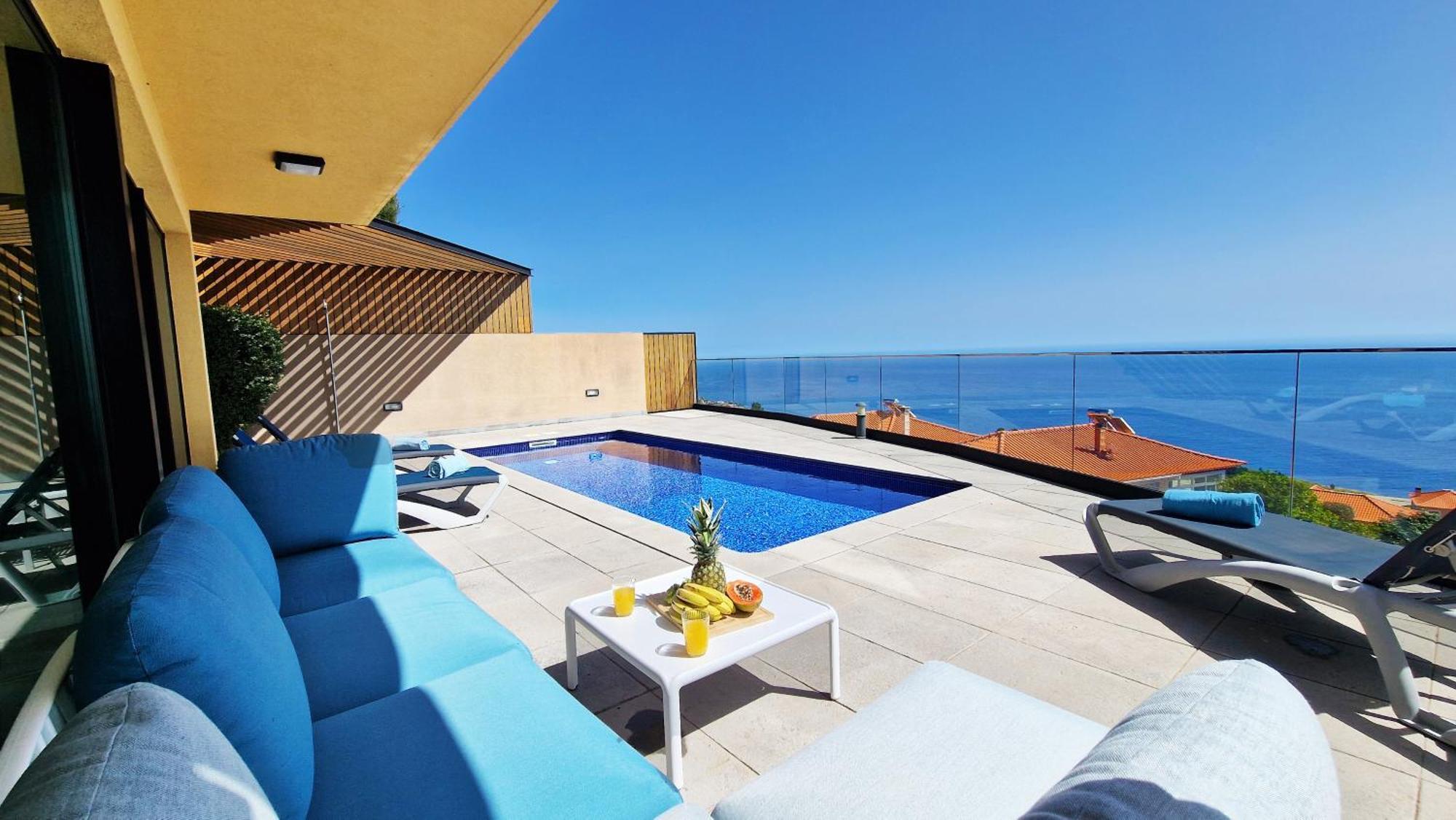 Eden Sun - A Modern Luxury Villa With A Panoramic View Prazeres Eksteriør bilde