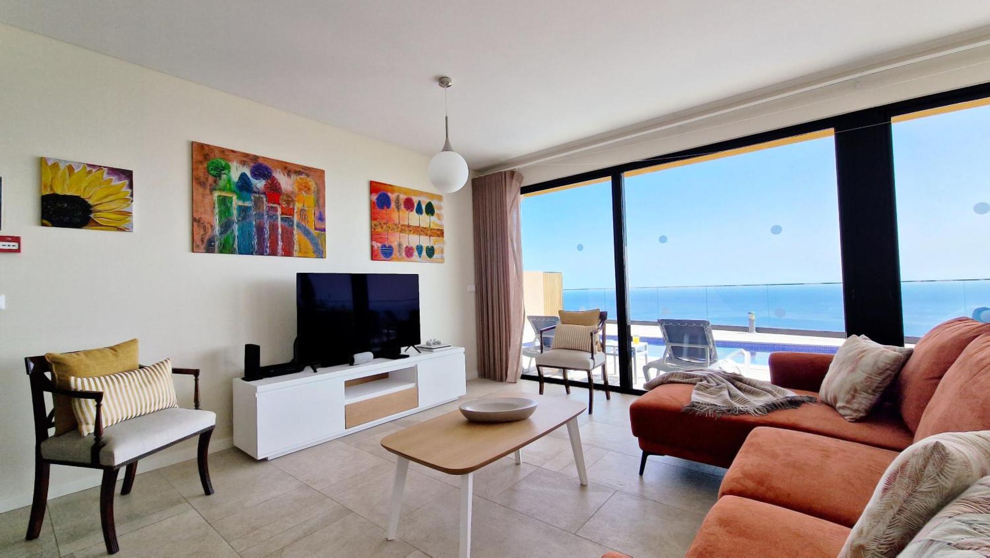 Eden Sun - A Modern Luxury Villa With A Panoramic View Prazeres Eksteriør bilde